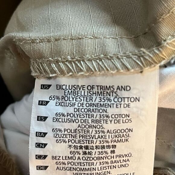 5.11 Tactical Women’s Size 8 Cargo Pants‎ Tan Khaki Casual Stretch Pockets - Picture 4 of 6